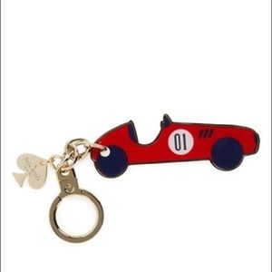 Kate Spade ♠️ Race Car Keychain | NWOT